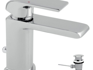 Csaptelepek –  Novaservis Umyvadlová baterie Nobless Sharp, chrom, stojánková, s výpustí,  37001,0