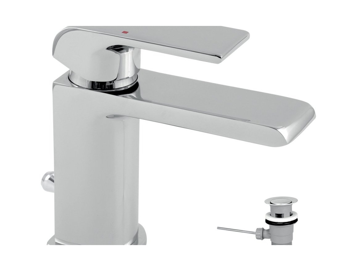 Novaservis Umyvadlová baterie Nobless Sharp, chrom, stojánková, s výpustí,  37001,0