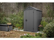 Műanyag kerti ház Keter Darwin 4 x 4 šedý, s podlahou