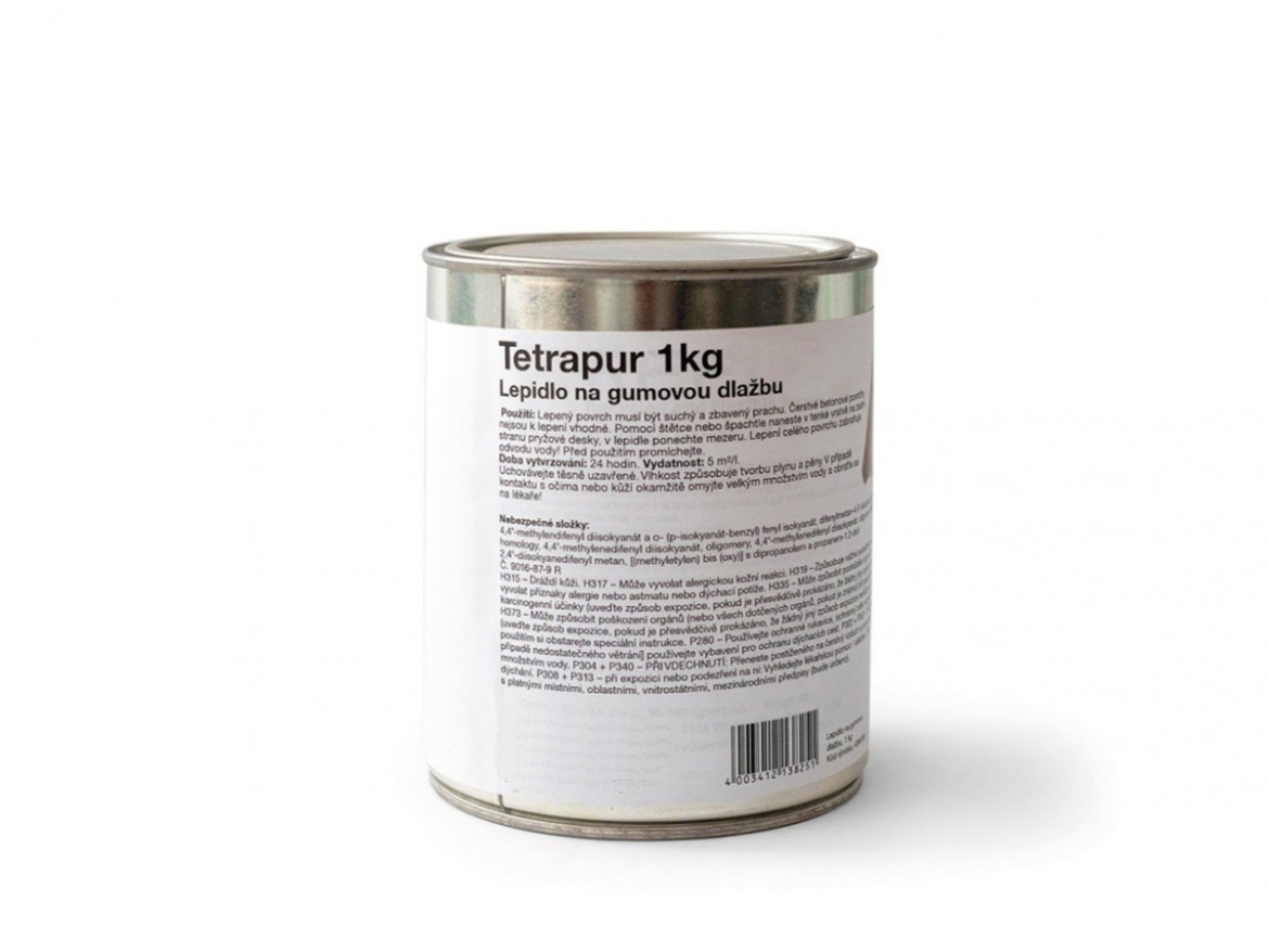 Lepidlo na gumovou dlažbu Scobax Tetrapur