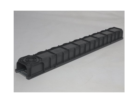 Covernit Plastový odtokový žlab A15 s pozinkovanou mříží (set 3 ks)