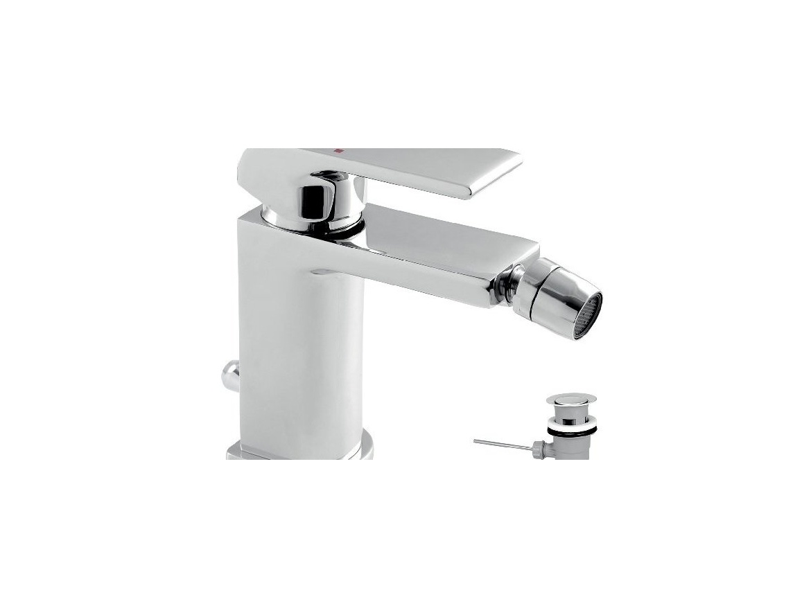 Novaservis Bidetová baterie Nobless Sharp, chrom, stojánková, s výpustí,  37011,0
