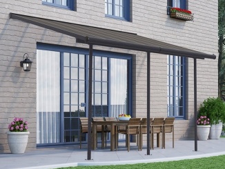 Palram pergolák –  Capri 4200 3 x 4,25 antracit