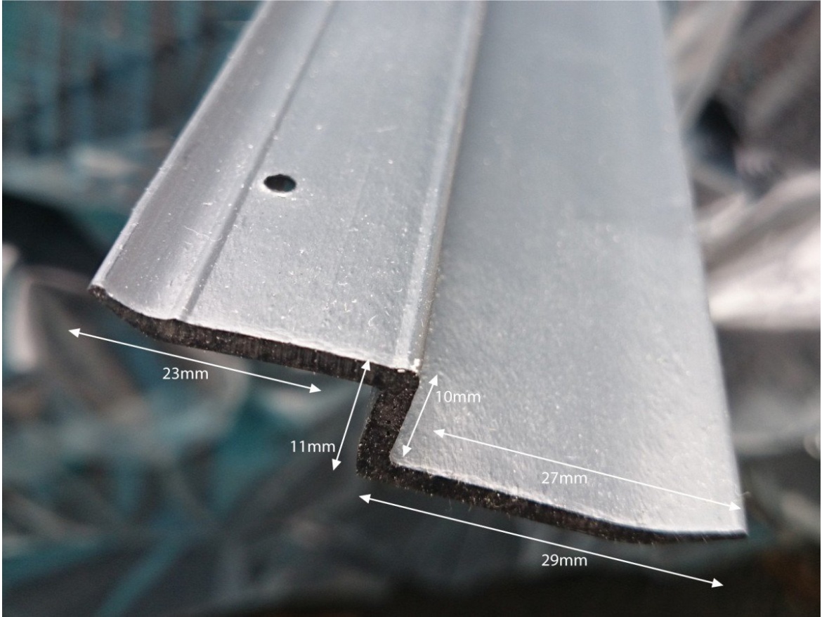 Gutta Ukončovací lišta N