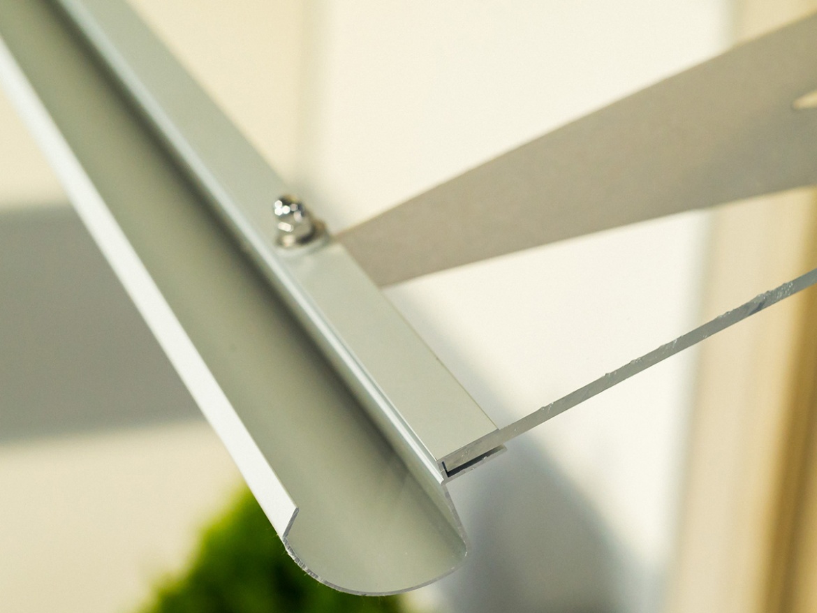 Vchodová stříška Lanit Plast Bluemoon