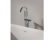 Ravak FM 082.20BL.RB07A Vanová baterie do podlahy bez tělesa, se sprchovým setem, černá