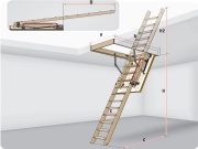 Podkrovné schody Fakro LDK