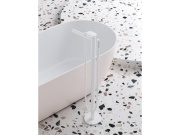 Ravak SG 080.20BLM.RB07A Vanová baterie do podlahy bez tělesa, se sprchovým setem, černá matná