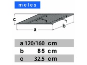 Vchodová stříška Lanit Plast Meles