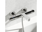 Ravak TE 023.00CR Termostatická vanová nástěnná baterie bez sprchového setu, chrom