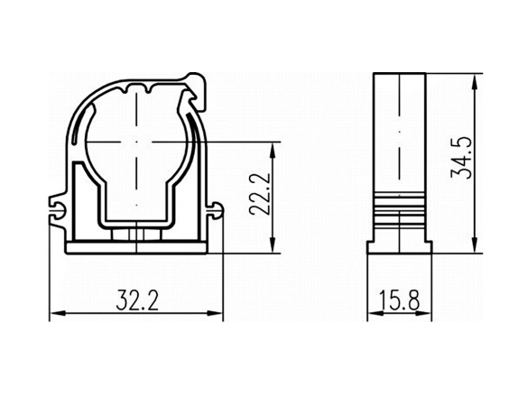 Příchytka Chuděj D15-28