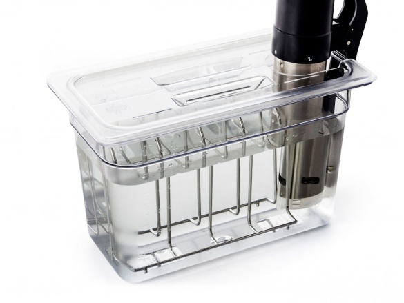 G21 Příslušenství  stojan do Sous Vide kontejneru, držák sáčků