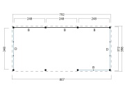 Wood satteldach Göteborg, typ 2 ( Wood Wände)