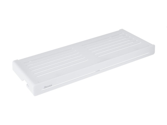 Ravak Polička Slim S, satin/chróm