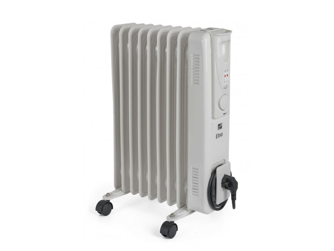 G21 Olejový radiátor  Etna bílý, 9 žeber, 2000 W