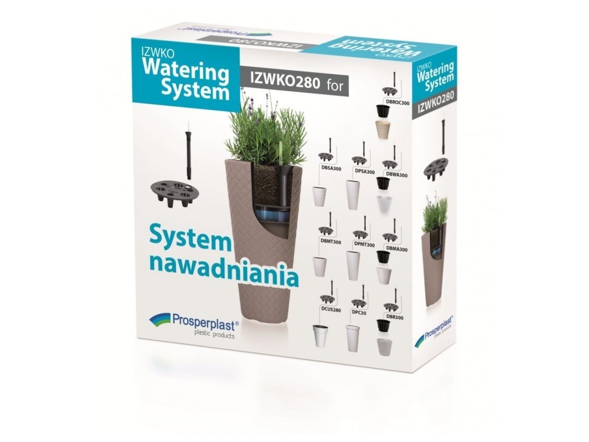 Prosperplast Samozavlažovací systém pro květináče IZWKO 27,7 cm