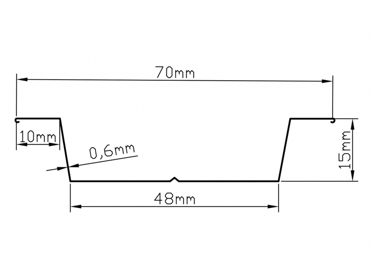 Sadrokartónový profil Scobax HUT