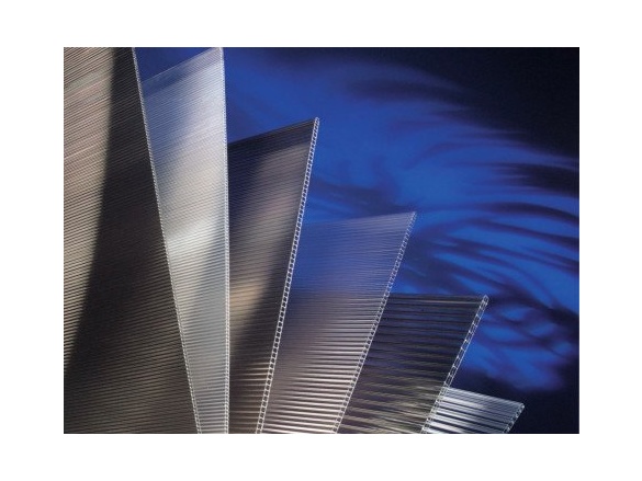 Lexan Polykarbonátová komůrková deska 10 MM ČIRÁ, 2 stěny