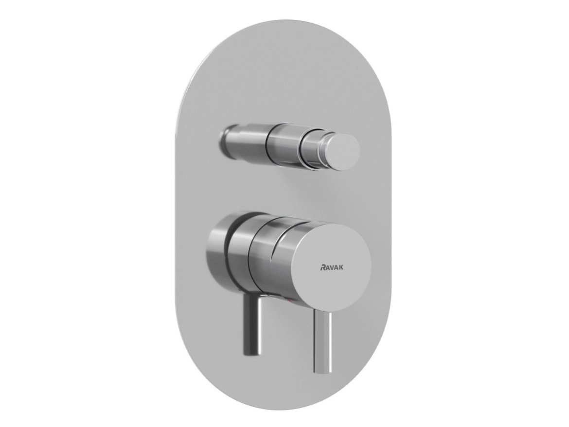 Ravak ES 061.20BLM.O2 Podomietková batéria 2-cestná, čierna matná