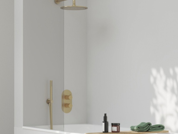 Ravak ES 067.60RGB.O3.RB07C Termostatická podomietková batéria 3-cestná pre R-box, Rose Gold Brushed