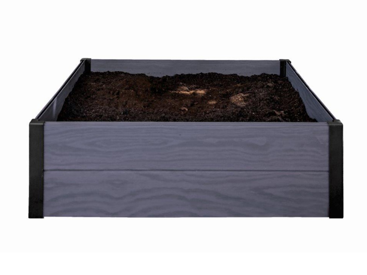 Květináč grafitový vyvýšený Keter Vyvýšený záhon Maple square