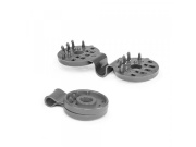 Bradas Upínací spona Bungee Cork pro stínící sítě - šedá 50 ks