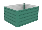G21 Vyvýšený záhon  Daisy 100 x 80 x 52 cm, plechový, zelený