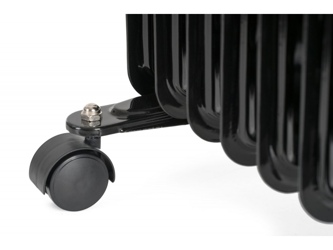 G21 Olejový radiátor  Bromo černý, 9 žeber, 2000 W