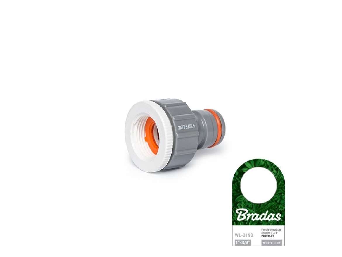 Bradas přípojka na vodovodní kohout 1" / 3/4" POWER JET