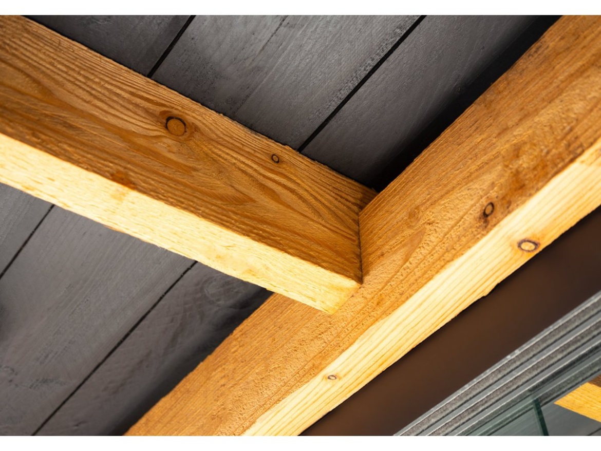 Tuindeco Ommen DIY Flat Roof black impregnated