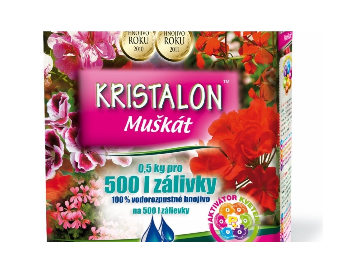 AGRO CS Vodorozpustné hnojivo Kristalon - Muškát 0,5 kg