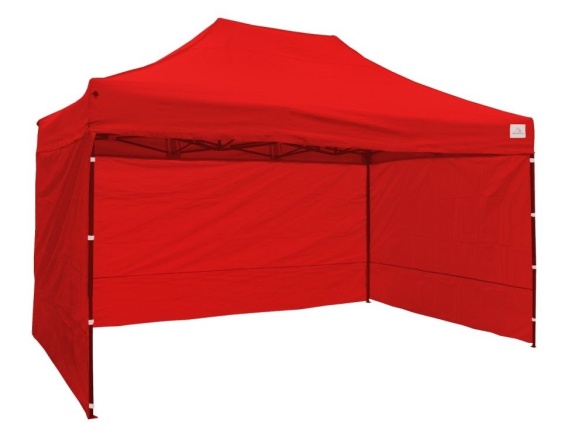 VespaGarden Párty stan 3 x 4,5 m Light červený