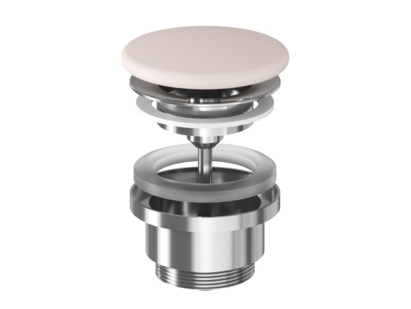 Ravak Umyvadlová pileta pevná Flat, keramická, černá matná