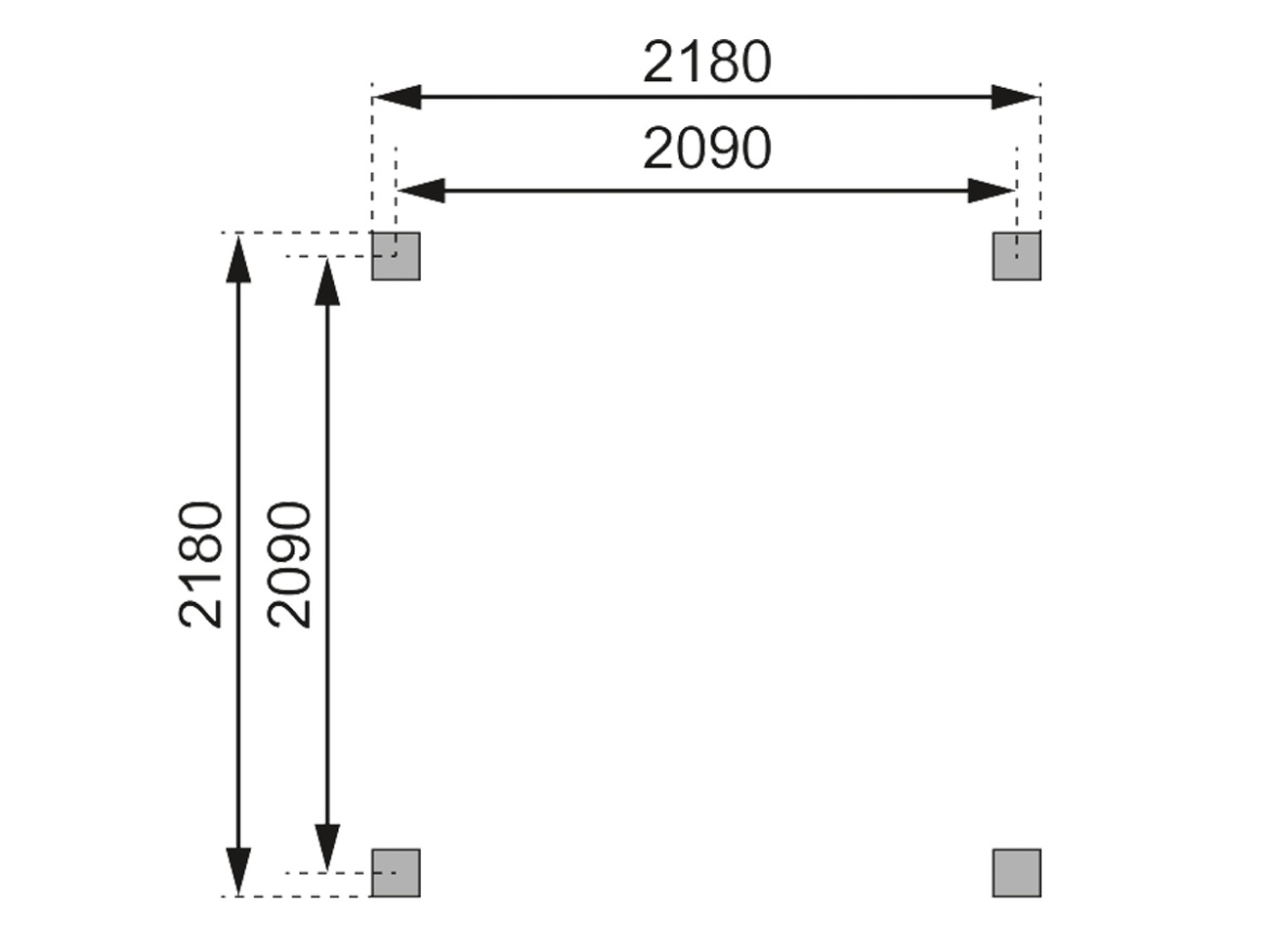 Záhradný altánok Karibu Lillehammer Plus