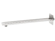 Novaservis Rameno pevné sprchy 40 cm, 1/2", chrom, hranaté,  RAM405,0