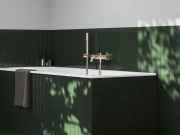 Ravak ES 022.60RGB Vaňová nástenná batéria bez sprchového setu, Rose Gold Brushed