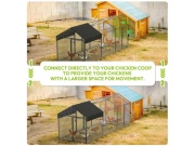 Scobax Kovový výběh - venkovní klec 3x1x1 m