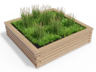 Fa –  Česká Manufaktura Variogrow čtverec 43,5 cm, 170 x 170 cm, včetně nopové fólie, včetně dna