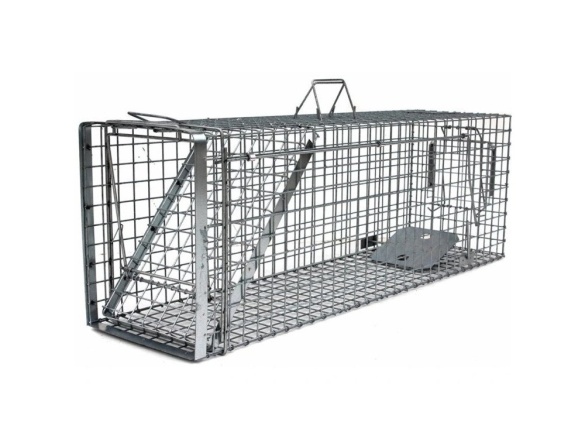 Scobax Profesionální past na lišky, kuny, vydry a kočky TRAP H120x34x42