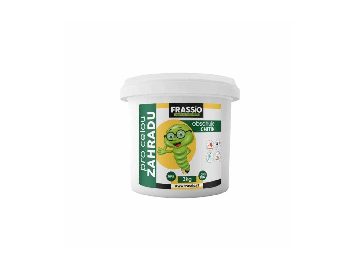 Scobax Organické hmyzí NPK hnojivo FRASSiO - granule 6 mm | 1 / 3 / 5 / 10 kg