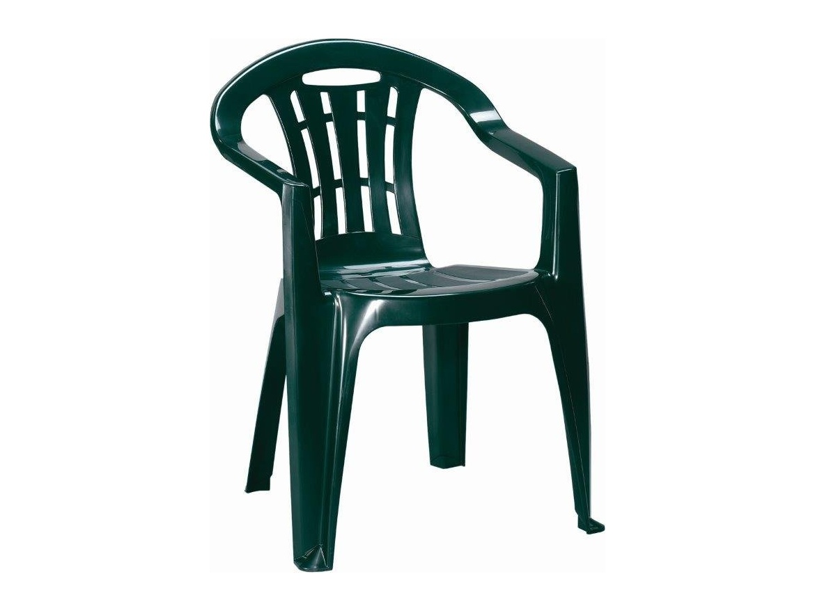 Keter Plastová židle  Mallorca tmavě zelená