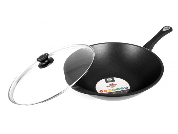 G21 Wok pánev  Cheff 36 cm s poklicí