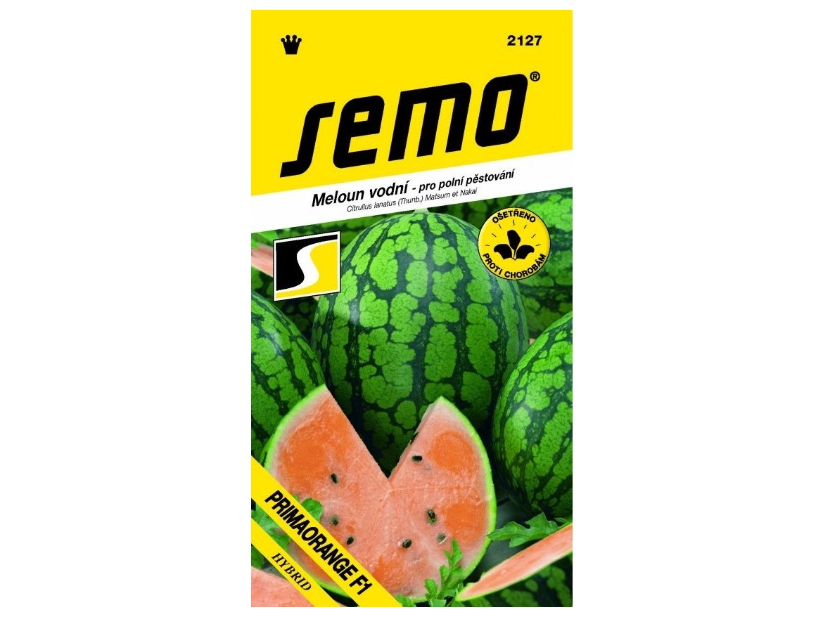 Semo Meloun vodní - Primaorange F1 oranžový 8s