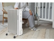 G21 Olejový radiátor  Merapi bílý, 9 žeber, 2000 W