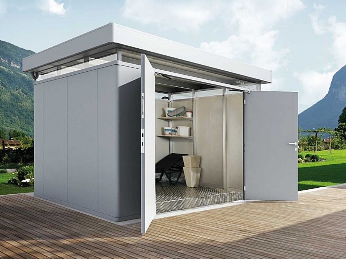 Plechový záhradný domček Biohort CasaNova