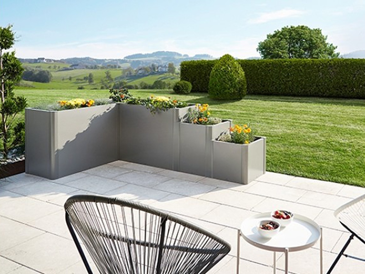 Vyvýšený záhon Biohort Kaskádový záhon DaVinci V1