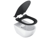 Ravak WC sedadlo Vita slim, čierna