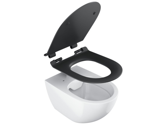 Ravak WC sedadlo Vita slim, čierna