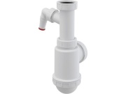 Alcadrain Dřezový sifon A443P bez výpusti G 6/4", odpad 40/50 mm, s přípojkou,  A443P-DN50/40