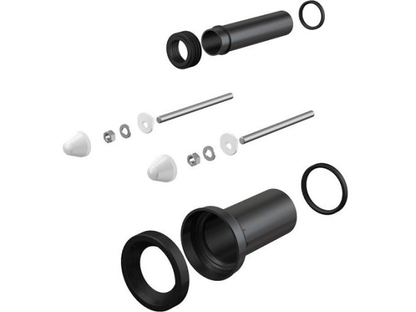 Alcadrain Koleno odpadu komplet DN90/90,  M908